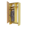 Шкаф для верхней одежды персонала во входную группу из коллекции мебели «НЕГА» (желтый) - «globural.ru» - Кострома