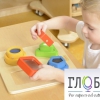 Панель "Тактильные геометрические фигуры" - «globural.ru» - Кострома