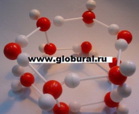 Модель "Кристаллическая решетка льда" (демонстрационная) - «globural.ru» - Кострома