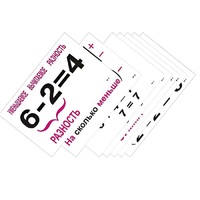 Опорные таблицы по математике 1 класс - «globural.ru» - Кострома