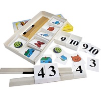 Счетная лесенка (ламинированная, с магнит. креплением) - «globural.ru» - Кострома