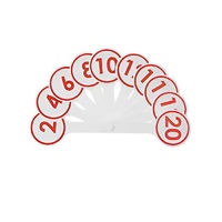 Касса-веер цифр от 0 до 20 - «globural.ru» - Кострома