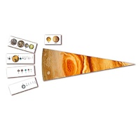 Модель-аппликация "Сравнительные размеры Солнца, планет и их спутников" - «globural.ru» - Кострома