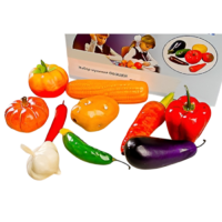 Набор муляжей овощей 10 штук - «globural.ru» - Кострома