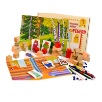 Игровой набор Фребеля "Три медведя" (серия "Сказочный мир". Выпуск 2) - «globural.ru» - Кострома