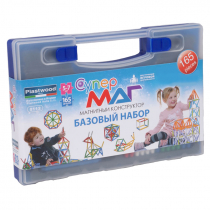 Магнитный конструктор Супермаг. Базовый набор 5-7 лет - «globural.ru» - Кострома