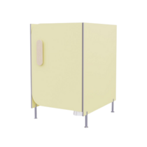 Гигиеническая кабинка из коллекции «НЕГА» (цвет желтый) - «globural.ru» - Кострома