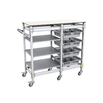 Тележка 2-х секционная для учебных наборов и цифровых лабораторных комплексов SenseDisc - «globural.ru» - Кострома