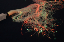 Фиброоптическое волокно 100 волокон с источником света - «globural.ru» - Кострома