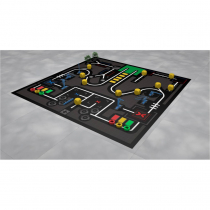 Соревновательное поле с элементами MakeX Stater Arenas Kit - «globural.ru» - Кострома
