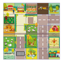 Коврик для логобота Пчелка "Ферма" - «globural.ru» - Кострома