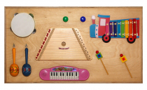 Тактильная панель с музыкальными инструментами (вариант 2) - «globural.ru» - Кострома