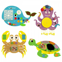 Набор бизибордов "Морские обитатели" - «globural.ru» - Кострома