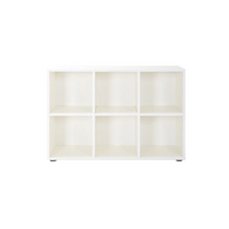 Стеллаж открытый 6 секций белый - «globural.ru» - Кострома