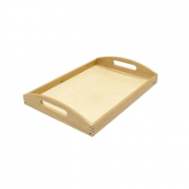 Средний поднос с фигурной ручкой. - «globural.ru» - Кострома