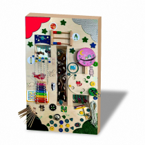 Акустическая тактильная панель Большая "Мир Звуков" - «globural.ru» - Кострома