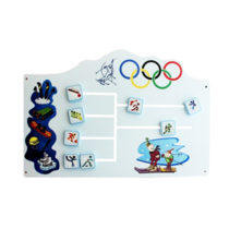 Дидактическая панель "Олимпийские виды спорта. Зима" - «globural.ru» - Кострома