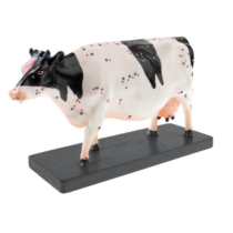 Электрифицированный макет коровы на каркасе - «globural.ru» - Кострома