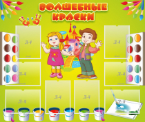 Стенд "Волшебные краски" - «globural.ru» - Кострома