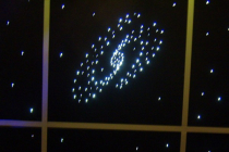 Потолок "Звездное небо с анимационным фибероптическим эффектом галактика" - «globural.ru» - Кострома