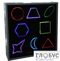 Интерактивная панель "Цветные фигуры-8" (вариант 3) - «globural.ru» - Кострома