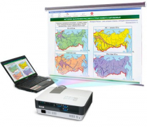 Диск с электронными плакатами, презентациями (электронный учебник) по геoграфии Природа и население России (74 темы) - «globural.ru» - Кострома