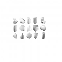 Комплект гипсовых моделей геометрических тел  - «globural.ru» - Кострома