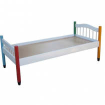 Кровать детская "Карандаш" 1400х600х600 ЛДСП настил ДВП  - «globural.ru» - Кострома