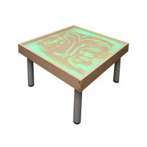 Столик на ножках для рисования песком Радуга. Подсветка RGB - «globural.ru» - Кострома