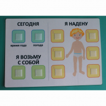 Визуальное пособие "Я надену" - «globural.ru» - Кострома