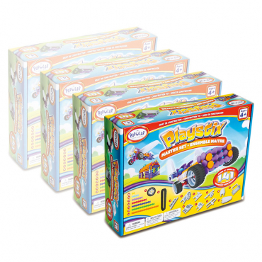 Развивающий конструктор Плейстикс Мастер. Комплект на группу - «globural.ru» - Кострома