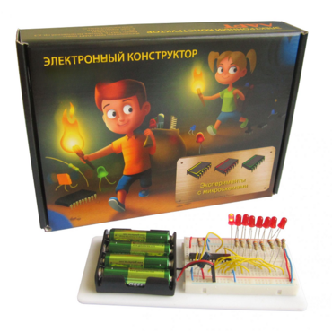 Электронный конструктор "Эксперименты с микросхемами" - «globural.ru» - Кострома