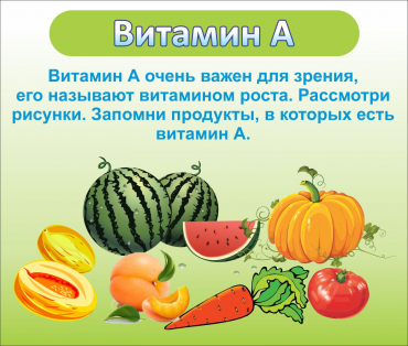 Стенд "Витамин А" - «globural.ru» - Кострома