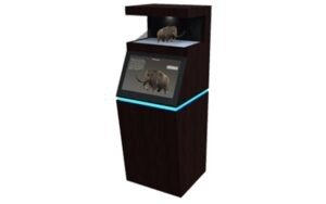 Голографическая 3D пирамида с сенсорным монитором "Классик" - «globural.ru» - Кострома