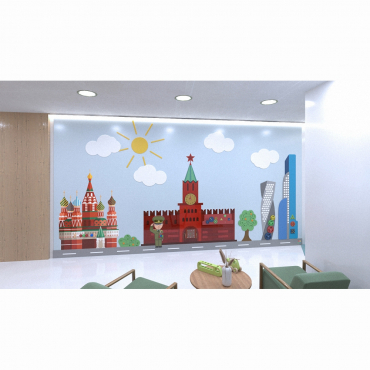 Настенная панель «Кремль» - «globural.ru» - Кострома